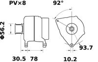 Lichtmaschine Generator, Bild 2