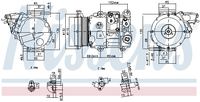 Kompressor Klima Klimaanlage Klimakompressor, Bild 5