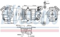 Kompressor Klima Klimaanlage Klimakompressor, Bild 5