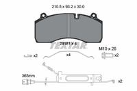 Bremsbelag Satz Bremsscheibe Scheibenbremse, Bild 2