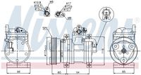 Kompressor Klima Klimaanlage Klimakompressor, Bild 6