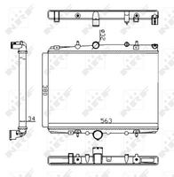 Kühler Wasserkühler Motorkühler, Bild 5