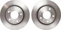 Bremsscheiben Bremsbeläge Set Vorne, Bild 1