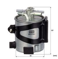 Kraftstofffilter Kraftstoff Filter, Bild 3