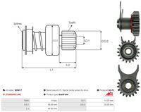 Freilaufgetriebe Starter Anlasser, Bild 4