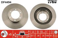 Bremsscheiben Bremsbeläge Set Vorne, Bild 1