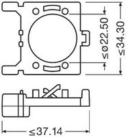 Lampenfassung Scheinwerfer, Bild 3
