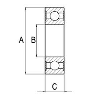 Antriebslager Lichtmaschine Generator, Bild 2