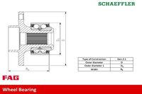 Radlagersatz Radlager, Bild 2