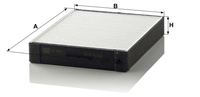 Innenraumfilter Pollenfilter Filter, Bild 2