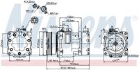 Kompressor Klima Klimaanlage Klimakompressor, Bild 6