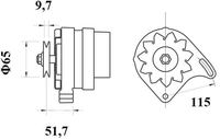 Lichtmaschine Generator, Bild 2