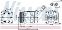 Kompressor Klima Klimaanlage Klimakompressor, Bild 5