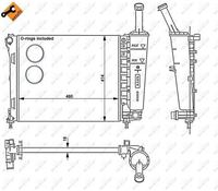 Kühler Wasserkühler Motorkühler, Bild 7