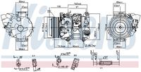 Kompressor Klima Klimaanlage Klimakompressor, Bild 5