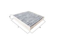 Innenraumfilter Pollenfilter Filter, Bild 1