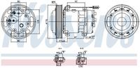 Kompressor Klima Klimaanlage Klimakompressor, Bild 7