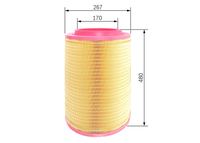 Luftfilter Motorluftfilter Filter