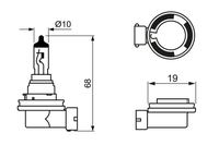 Glühlampe Nebelscheinwerfer Scheinwerfer, Bild 3