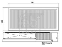 Luftfilter Motorluftfilter Filtersatz, Bild 3