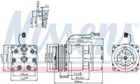 Kompressor Klima Klimaanlage Klimakompressor, Bild 5
