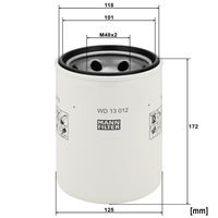 Arbeitshydraulik Filter Hydraulische Anlage, Bild 2