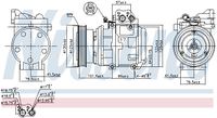 Kompressor Klima Klimaanlage Klimakompressor, Bild 5