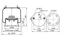Luftfederung Luftfederbalg, Bild 2
