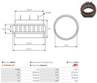 Stator Lichtmaschine Generator, Bild 2