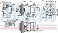 Kompressor Klima Klimaanlage Klimakompressor, Bild 7