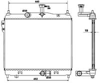 Kühler Wasserkühler Motorkühler, Bild 1