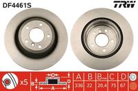 Bremsscheiben Bremsbeläge Set Hinten, Bild 1