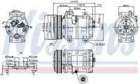 Kompressor Klima Klimaanlage Klimakompressor, Bild 5