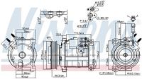 Kompressor Klima Klimaanlage Klimakompressor, Bild 7