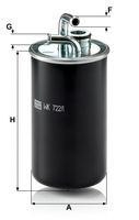 Kraftstofffilter Kraftstoff Filter, Bild 2