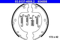 Bremsbacken Satz Feststellbremse, Bild 2