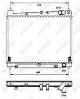 Kühler Wasserkühler Motorkühler, Bild 5