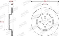 Bremsscheibe Scheibenbremse, Bild 2