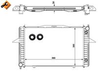 Kühler Wasserkühler Motorkühler, Bild 5