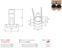 Schleifring Lichtmaschine Generator, Bild 3