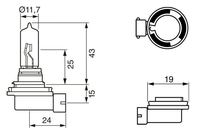 Glühlampe Scheinwerfer Fernscheinwerfer, Bild 5