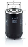 Ölfilter Öl Filter, Bild 2
