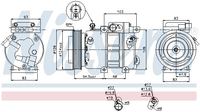 Kompressor Klima Klimaanlage Klimakompressor, Bild 5
