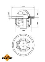 Thermostat Kühlwasser Kühlmittel, Bild 7