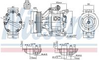 Kompressor Klima Klimaanlage Klimakompressor, Bild 7