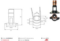 Schleifring Lichtmaschine Generator, Bild 4