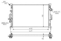 Kühler Wasserkühler Motorkühler, Bild 1