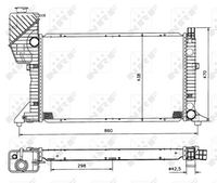 Kühler Wasserkühler Motorkühler, Bild 7
