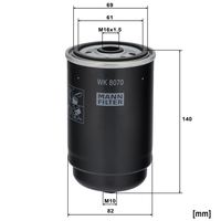Kraftstofffilter Kraftstoff Filter, Bild 2