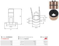 Schleifring Lichtmaschine Generator, Bild 3
